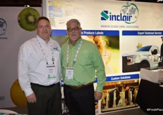 Chris Faxon and Steven Emmons with Sinclair Systems International.