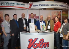 The team of Volm Companies. From left to right: Soni Vo, Wayne DeCou, Willem de Jong, Matt Alexander and Andrew Philpott. Next to Andrew are Raymond Keenan, Ben Miller and Shannon Attwood with Rollo Bay Holdings.