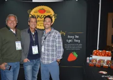 Carlos Blanco, Jon Esformes and Lyle Bagley with Sunripe Certified Brands