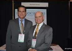 Frank Sanchez and Jim Carr with Blue Book Services
