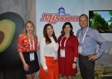 The Mission Produce team from left to right: Julianna St. Geme, Monica Robles, Denise Junqueiro and Brent Scattini.