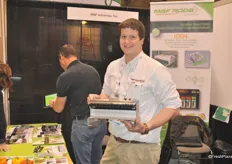 Dillon Kunkle from Maf Industries shows the newest addition: the Berry Way.