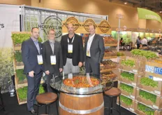 Kevin Batt, Mike Reed, David Fahrenbruck and David Bell from Houweling’s Tomatoes