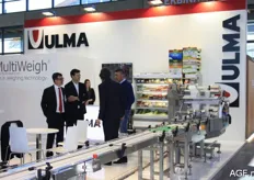 Ulma presented various machines for packing and processing fresh produce.