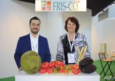Nico Pennelli and Sandra Boogaard from Fris-Co. It was the Dutch company’s first time at the Macfrut. In previous years they visited the fair, but this year they were exhibitors in their main market.