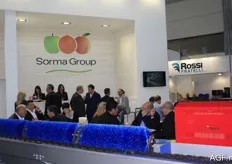 A look at Sorma Group’s stand, which is always crowded.