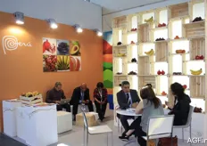 The Peruvian stand featured an interesting set-up with crates to put its products in the limelight.