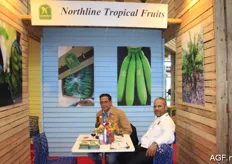Northline Tropical Fruits from the Dominican Republic. Bruno Lowell and Iuis Samuel Nunez are producer and exporter of bananas.
