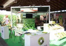Angola also had a communal stand to promote its products.