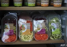 Spaghetti can be made from many different vegetables.
