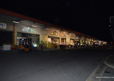 There are the retailers stands they are free to sell what they want on the market, although most of the product was Aussie grown.