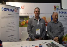 SOPURA provide cleaning and sanitation chemicals for fresh produce - Adam Balnaves and Peter Bruce.