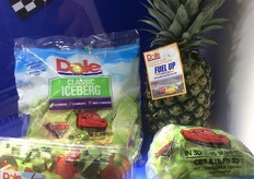 Partnering with Disney, DOLE of Thousand Oaks, Ca. has specially branded several of its product lines including its Classic Iceberg Salads, Classic Romaine Salads, Iceberg Lettuce, Romaine Hearts, Bananas, Pineapples and Berries.
