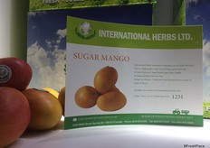 This Surrey, BC-based company, which offers produce in organic and conventional varieties, had the Sugar Mango on display, a super sweet mango coming from Latin America.