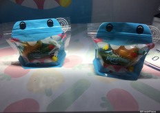 Out of Leamington, Ont. comes these Mini Munchies, a packaged mix of Pure Flavor’s classic, juicy Juno Bites® Grape Tomatoes, sweet Aurora Bites® Mini Peppers and cool Poco Bites® Cocktail Cucumbers in a kid-friendly bag.