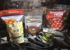 Germany’s Schur Star Systems displayed its Schur Star Concept: a packaging machine and its pre-made Schur Star bags. While the bags are available with a variety of shapes, features and barrier capacities, the machine automates the packaging process.