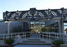 Entrance to the building.