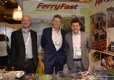Peter Osbourne, Harvey Cleeton and Dan Byrd at FerryFast.