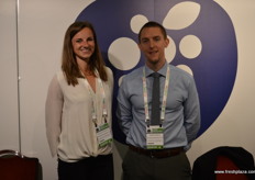 Evelina Rapecko and Simon Pierce at Richard Hochfield.