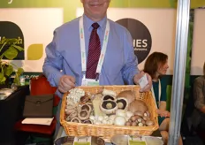 Pearce Donnally from Huges Mushrooms from Northen Ireland, the company are investing in operational growth in the UK.