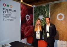 Catarina Ravara and Gonçalo Santos, from Portugal Fresh.