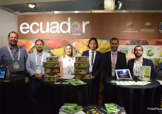 Representation of Ecuador with companies as Asoagribal.