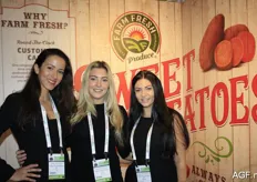 The ladies from Farm Fresh: Carlotta Orati, Danielle Cart and Stephany Warner.