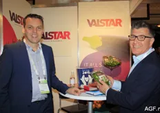 Edwin Vanlaerhoven and Julian White from Valstar. This is the second year they are exhibitor at the Show. The company exports quite a lot to the UK.