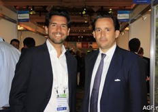 Juan Pablo Salmón (Central Produce) with Rodolfo Miles (Branding Latin America).