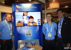 De guys from body and brains: Robbert Leisink, Sebastiaan Baye and Jacques Luteijn.