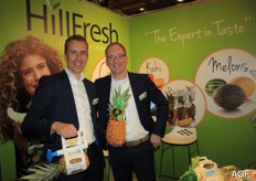 Stephan Schneider and Evert-Jan Van Vliet from HillFresh.