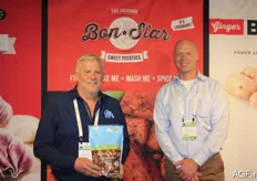 Nic Jooste and Tom Oosterman from Coolfresh were promoting some new ideas, like packagings, to add value to fresh produce.