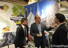 Heroes of LPS17, Graziano Defilippis and Fabrizio Valenzano from Table grapes from Puglia (Italy).