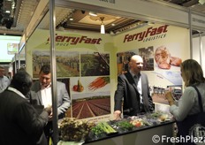 Several logistic companies had stands at the event.