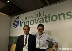 Maurizio Ventura and Danielle Loustalot from Sun World.