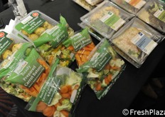 Mix of vegetables ready to cook.