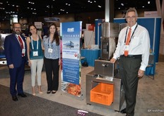 Alessandro Turatti, Ioanna Turatti, Thea Chryssogelos and Andrew Chryssolgelos with Turatti North America.