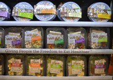New products from Ready Pac,including a soup kit, a wrap kit and organic salad kits. Organic salad kits are unique in the produce department as all suppliers for the kit need to be organically certified.