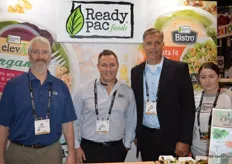 Todd Root, Leif Hickman, Rob Fleener and Maribel Davila with Ready Pac Foods.