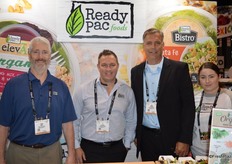 Todd Root, Leif Hickman, Rob Fleener and Maribel Davila with Ready Pac Foods.