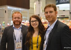 Jeremy Stockwell, Caitlyne Johns and Paul Sabelli with Double Diamond Farms.