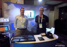 Mick Day and Peter Webb manning the CHEP stall