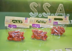 Heavenly Villagio Marzano is an exclusive variety to Village Farms. This mini san marzano tomato is now being offered in a wonderful snack size 5oz grab-and- go bag. It is washed and ready to eat.