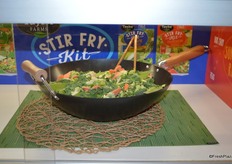 Taylor Farms’ line of vegetable Stir Fry Meal Kits come in four varieties – Teriyaki, Ginger Garlic, Sesame Chili and Mandarin Orange. Each kit includes authentic stir fry sauce and a combination of “on- trend” vegetables including Brussels sprouts, kale, bok choy, and peas.