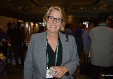 Jan DeLyser with the California Avocado Commission is walking the floor.