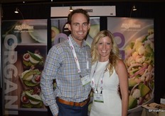 Keith Barnard and Megan Berenbach with Mission Produce