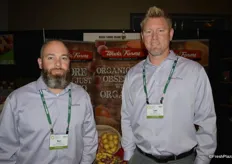 Ben Josephson and Tate Brooks with Wada Farms represent the company's organic potato and onions programs.