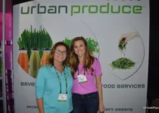 Mother and daughter Rosie and Danielle Horton from Urban Produce.