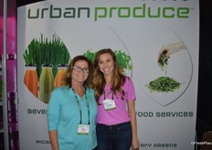 Mother and daughter Rosie and Danielle Horton from Urban Produce.