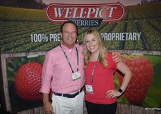 Dan Crowley with Well Pict and Johnna Johnson from Marketing Plus.